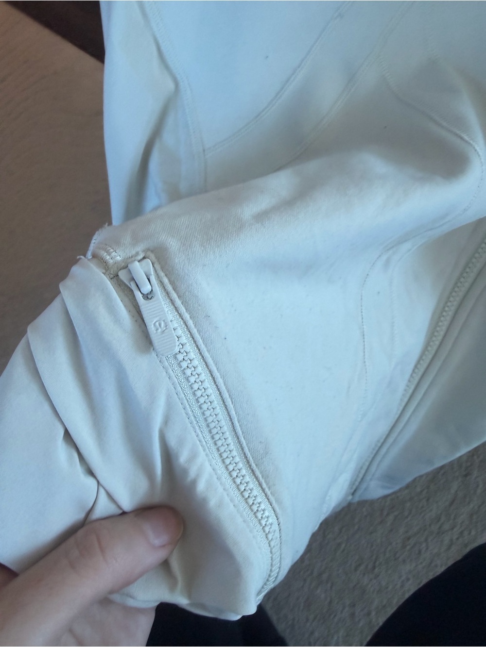 lululemon athletica Bone Define Jacket Full Zip Relaxed Fit Size 4 - Picture 4 of 6